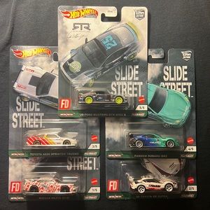 Hot wheels slide street set